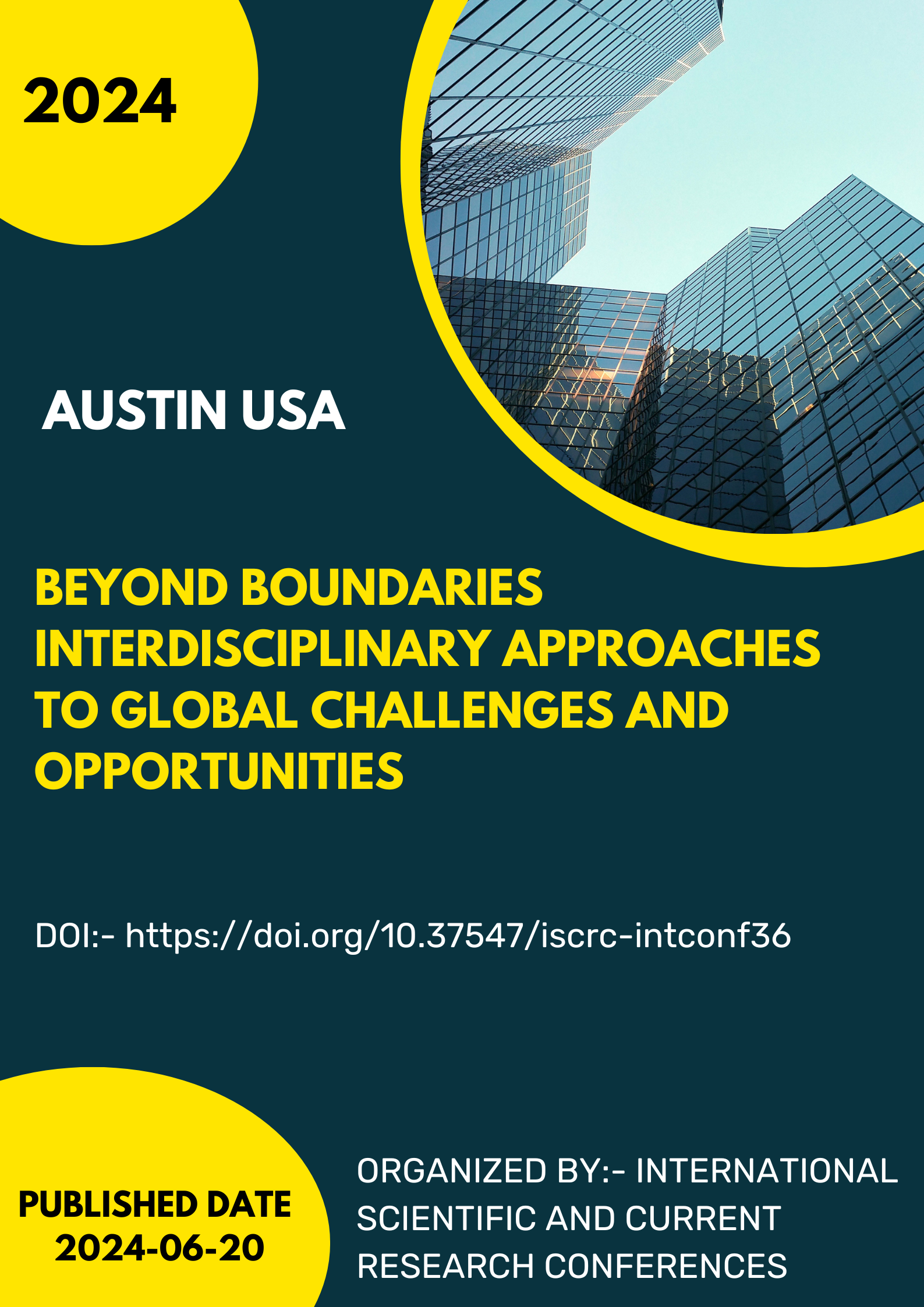 					View BEYOND BOUNDARIES INTERDISCIPLINARY APPROACHES TO GLOBAL CHALLENGES AND OPPORTUNITIES
				