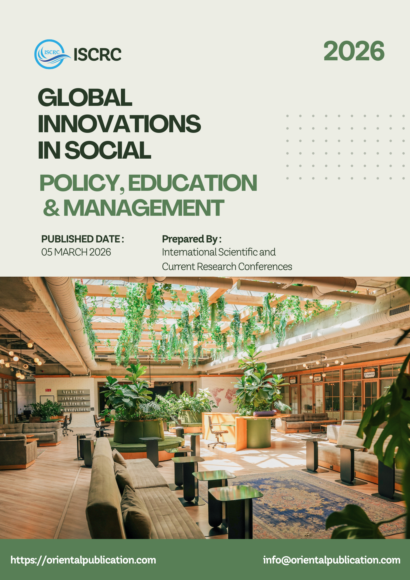 					View 2026: GLOBAL INNOVATIONS IN SOCIAL POLICY, EDUCATION & MANAGEMENT
				